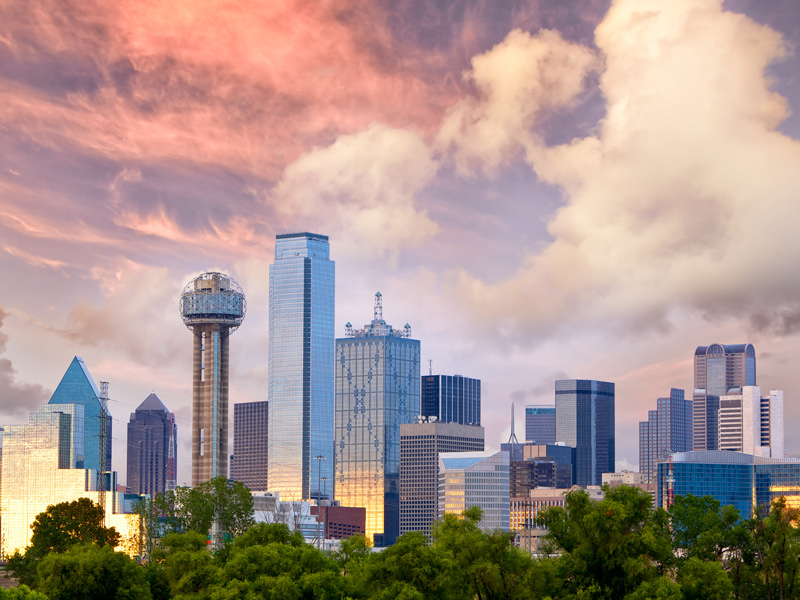 dallas texas skyline