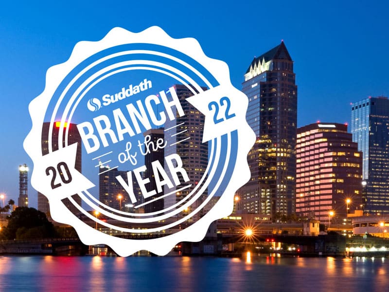 tampa branch of the year