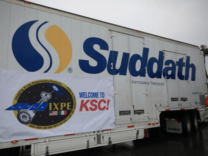 Suddath Delivers NASA Space Craft Ahead of Launch